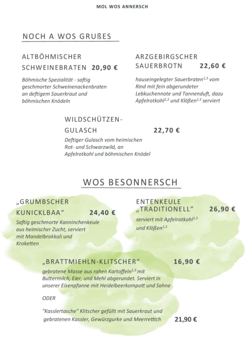 Speisekarte Winter 2025 Seite 2
